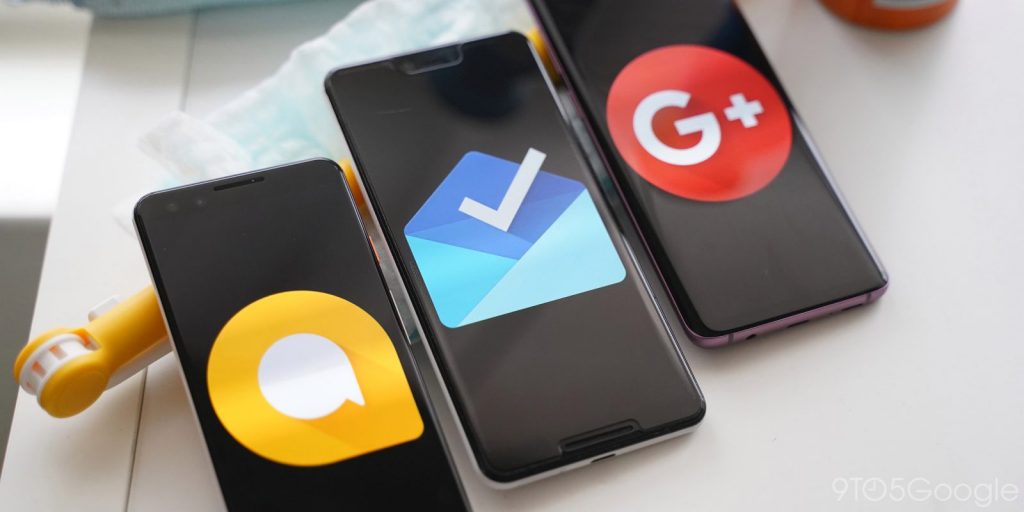 Google Plus, Allo and Inbox